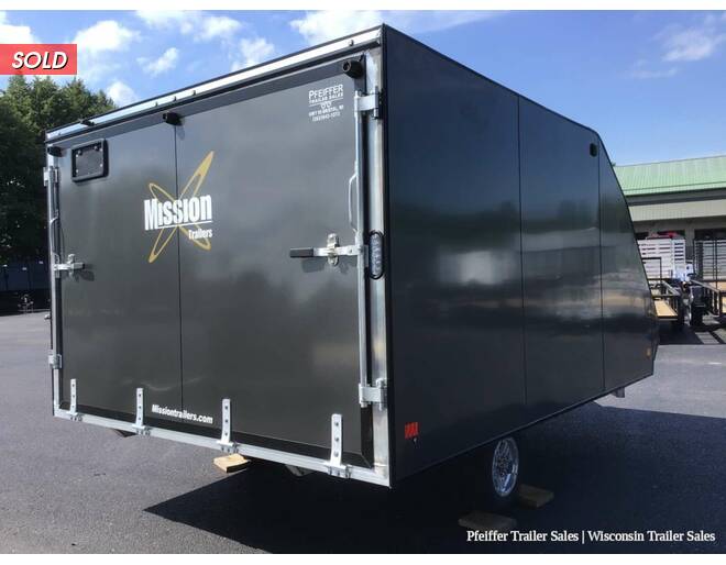 2023 101x12 Mission Crossover w/ Caliber Pkg & Aluminum Wheels (Charcoal) Snowmobile Trailer at Pfeiffer Trailer Sales STOCK# 24657 Photo 6