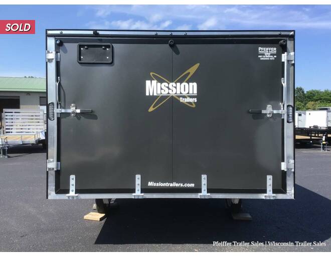 2023 101x12 Mission Crossover w/ Caliber Pkg & Aluminum Wheels (Charcoal) Snowmobile Trailer at Pfeiffer Trailer Sales STOCK# 24657 Photo 5