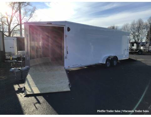 2023 7x29 Look Avalanche 4 Place Snowmobile Trailer w/ 7ft Interior Height (White) Snowmobile Trailer at Pfeiffer Trailer Sales STOCK# 81478 Photo 9