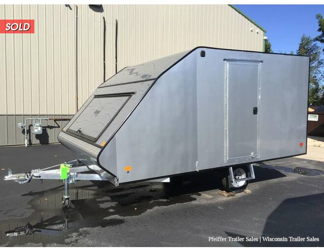 2023 $500 OFF! 101x12 Mission Crossover (Silver) Snowmobile Trailer at Pfeiffer Trailer Sales STOCK# 24787 Photo 3