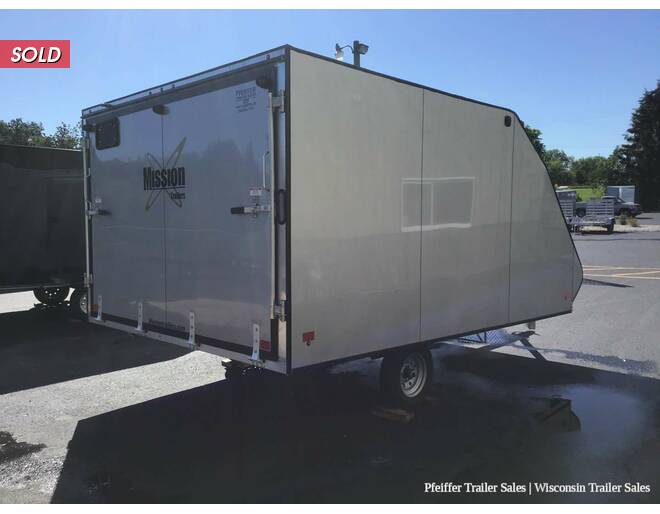 2023 $500 OFF! 101x12 Mission Crossover (Silver) Snowmobile Trailer at Pfeiffer Trailer Sales STOCK# 24787 Photo 6