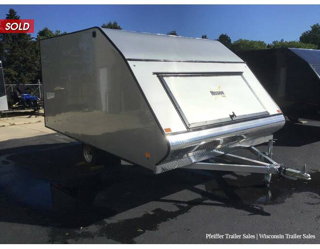 2023 $500 OFF! 101x12 Mission Crossover (Silver) Snowmobile Trailer at Pfeiffer Trailer Sales STOCK# 24787 Photo 8