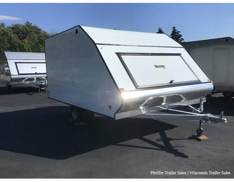 2023 101x12 Mission Crossover (White) Snowmobile Trailer at Pfeiffer Trailer Sales STOCK# 24059 Photo 5