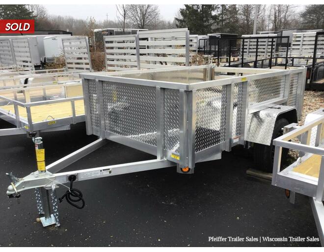 2023 5x8 Simplicity Aluminum Utility w/ High ATP Sides & Bi-Fold Gate by Quality Steel & Aluminum Utility BP at Pfeiffer Trailer Sales STOCK# 34411 Photo 3