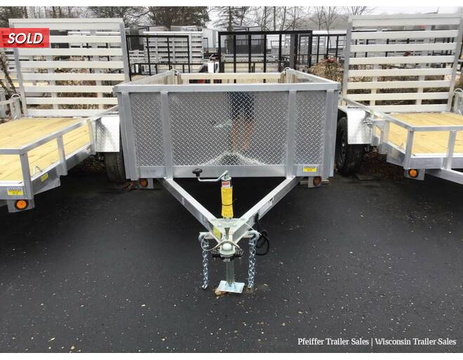 2023 5x8 Simplicity Aluminum Utility w/ High ATP Sides & Bi-Fold Gate by Quality Steel & Aluminum Utility BP at Pfeiffer Trailer Sales STOCK# 34411 Photo 2