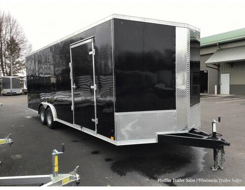 2023 8.5x24 7K Discovery Challenger Enclosed Car Hauler w/ 7ft Int. Height (Black) Auto Encl BP at Pfeiffer Trailer Sales STOCK# 19585 Photo 7