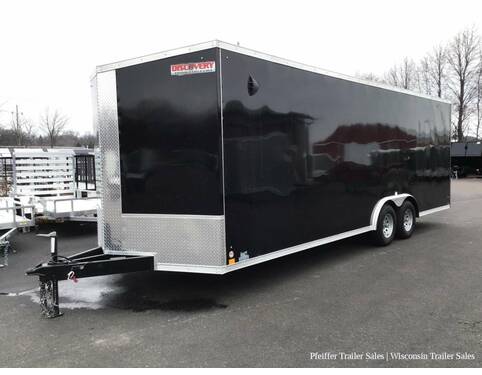 2023 8.5x24 7K Discovery Challenger Enclosed Car Hauler w/ 7ft Int. Height (Black) Auto Encl BP at Pfeiffer Trailer Sales STOCK# 19585 Photo 2