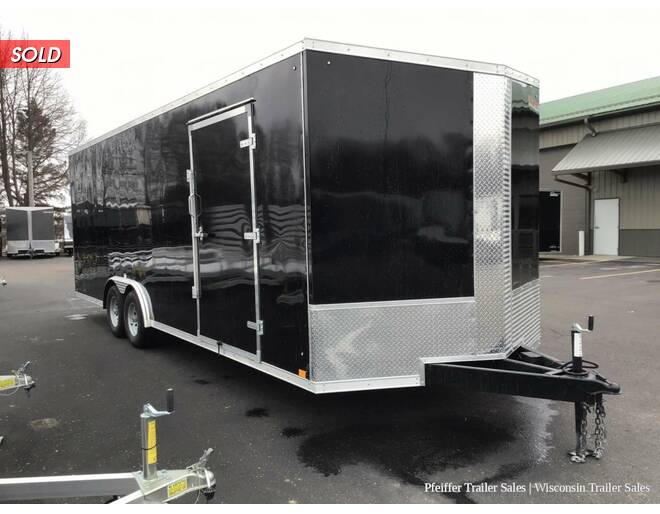 2023 8.5x24 7K Discovery Challenger Enclosed Car Hauler w/ 7ft Int. Height (Black) Auto Encl BP at Pfeiffer Trailer Sales STOCK# 19585 Photo 7