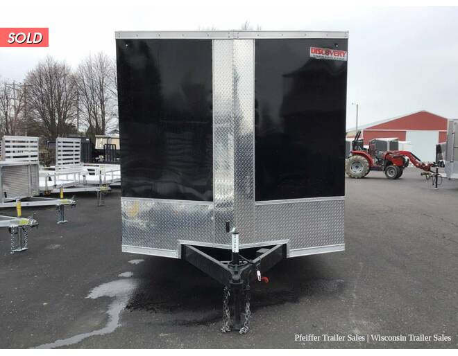 2023 8.5x24 7K Discovery Challenger Enclosed Car Hauler w/ 7ft Int. Height (Black) Auto Encl BP at Pfeiffer Trailer Sales STOCK# 19585 Exterior Photo