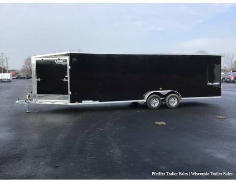 2023 7x29 Look Avalanche 4 Place Snowmobile Trailer w/ 6'6 Interior Height (Black) Snowmobile Trailer at Pfeiffer Trailer Sales STOCK# 81477 Photo 3