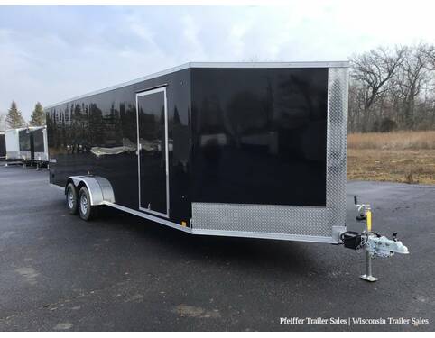 2023 7x29 Look Avalanche 4 Place Snowmobile Trailer w/ 6'6 Interior Height (Black) Snowmobile Trailer at Pfeiffer Trailer Sales STOCK# 81477 Photo 8