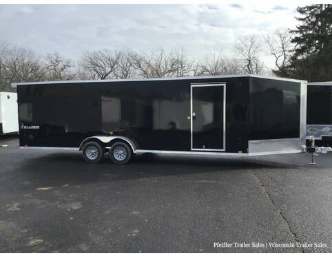 2023 7x29 Look Avalanche 4 Place Snowmobile Trailer w/ 6'6 Interior Height (Black) Snowmobile Trailer at Pfeiffer Trailer Sales STOCK# 81477 Photo 4