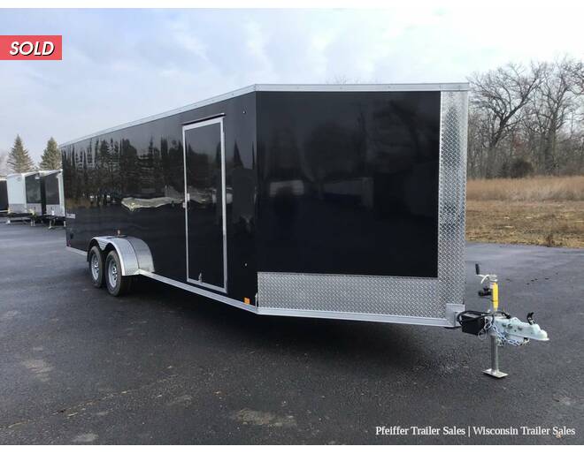 2023 7x29 Look Avalanche 4 Place Snowmobile Trailer w/ 6'6 Interior Height (Black) Snowmobile Trailer at Pfeiffer Trailer Sales STOCK# 81477 Photo 8