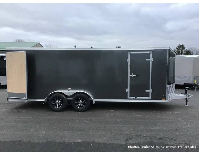 2023 7x20 Discovery Aluminum Endeavor w/ Rear Double Doors (Charcoal) Cargo Encl BP at Pfeiffer Trailer Sales STOCK# 18826 Photo 7