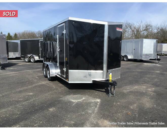 2023 $500 OFF! 7x14 Discovery Rover ET w/ Double Doors & 6 Inches Extra Height (Black) Cargo Encl BP at Pfeiffer Trailer Sales STOCK# 18736 Photo 8