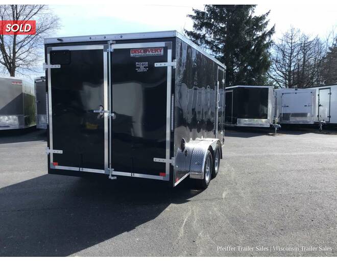 2023 $500 OFF! 7x14 Discovery Rover ET w/ Double Doors & 6 Inches Extra Height (Black) Cargo Encl BP at Pfeiffer Trailer Sales STOCK# 18736 Photo 6