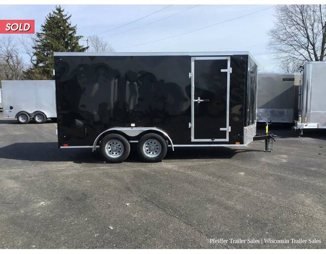 2023 $500 OFF! 7x14 Discovery Rover ET w/ Double Doors & 6 Inches Extra Height (Black) Cargo Encl BP at Pfeiffer Trailer Sales STOCK# 18736 Photo 7