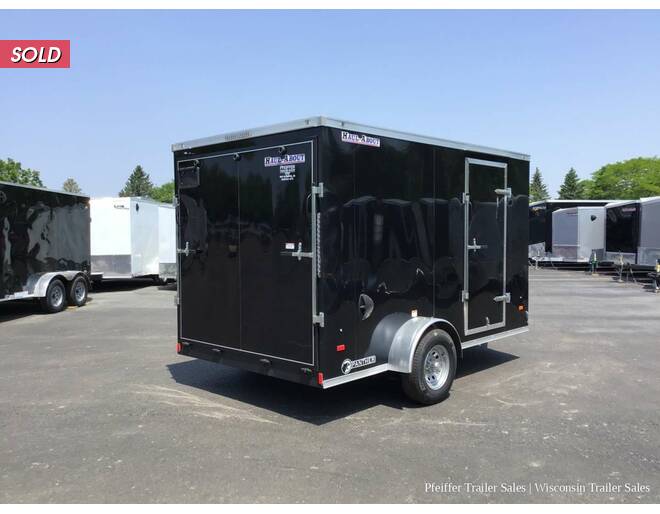 2022 7x12 5k Haul About Panther (Black) Cargo Encl BP at Pfeiffer Trailer Sales STOCK# 10868 Photo 6