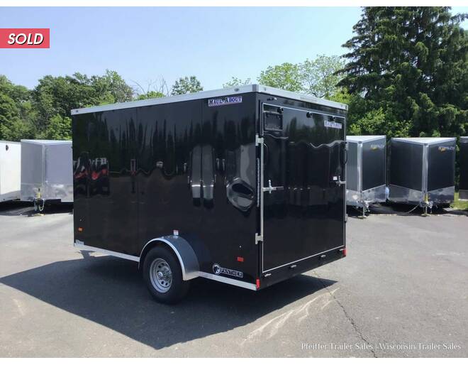 2022 7x12 5k Haul About Panther (Black) Cargo Encl BP at Pfeiffer Trailer Sales STOCK# 10868 Photo 4