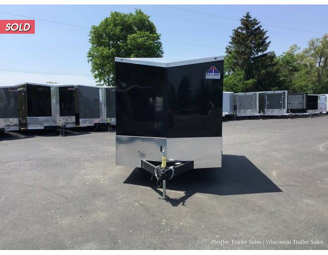 2022 7x12 5k Haul About Panther (Black) Cargo Encl BP at Pfeiffer Trailer Sales STOCK# 10868 Exterior Photo
