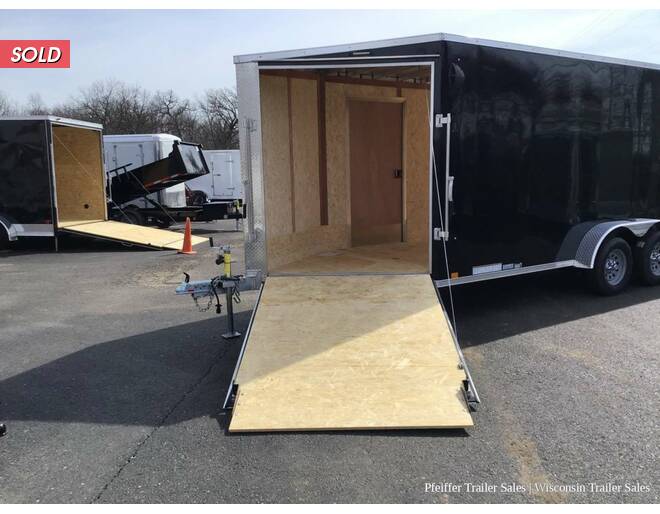 2023 7x23 Pace American Highmark 3 Place Enclosed Snowmobile Trailer w/ 7ft Int. Height (Black) Snowmobile Trailer at Pfeiffer Trailer Sales STOCK# 81352 Photo 8