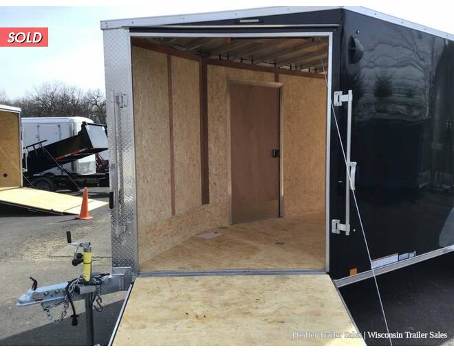 2023 7x23 Pace American Highmark 3 Place Enclosed Snowmobile Trailer w/ 7ft Int. Height (Black) Snowmobile Trailer at Pfeiffer Trailer Sales STOCK# 81352 Photo 11