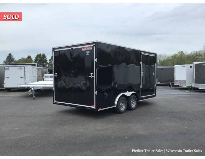 2024 8.5x16 7K Discovery Challenger ET Enclosed Car/ UTV Trailer w/ Side Ramp & 7' Int. Height (Black) Auto Encl BP at Pfeiffer Trailer Sales STOCK# 20734 Photo 6