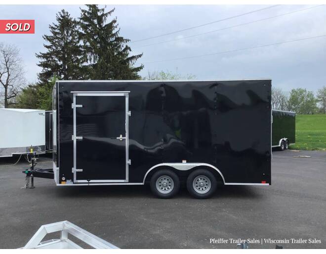 2024 8.5x16 7K Discovery Challenger ET Enclosed Car/ UTV Trailer w/ Side Ramp & 7' Int. Height (Black) Auto Encl BP at Pfeiffer Trailer Sales STOCK# 20734 Photo 3