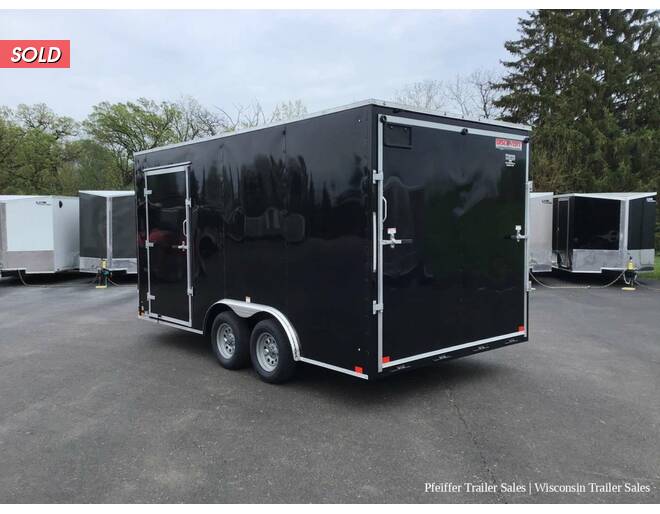 2024 8.5x16 7K Discovery Challenger ET Enclosed Car/ UTV Trailer w/ Side Ramp & 7' Int. Height (Black) Auto Encl BP at Pfeiffer Trailer Sales STOCK# 20734 Photo 4