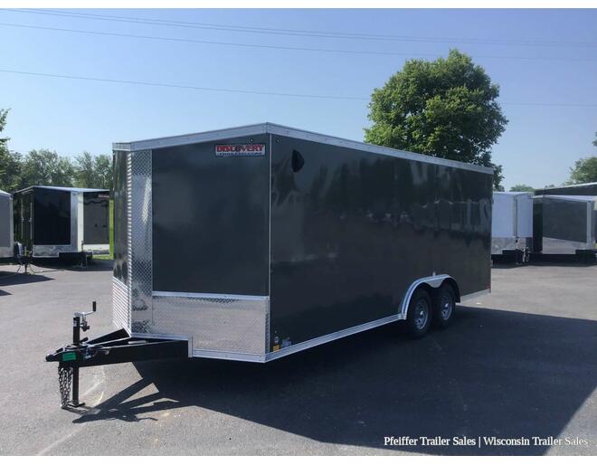 2024 8.5x20 10K Discovery Challenger SE Enclosed Car Hauler w/ 6'6 Interior Height (Charcoal) Auto Encl BP at Pfeiffer Trailer Sales STOCK# 21132 Photo 2