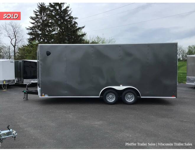 2024 8.5x20 7K Discovery Challenger ET Enclosed Car/ UTV Trailer w/ 7ft Interior Height (Charcoal) Auto Encl BP at Pfeiffer Trailer Sales STOCK# 20736 Photo 3