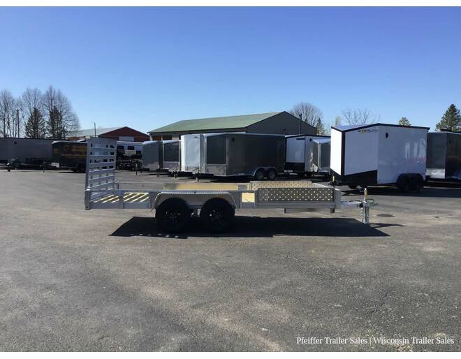 2024 7x16 7K Simplicity Open Aluminum Landscape w/ Removable ATV Ramps by Quality Steel & Aluminum Utility BP at Pfeiffer Trailer Sales STOCK# 44934 Photo 7