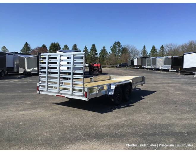 2024 7x16 7K Simplicity Open Aluminum Landscape w/ Removable ATV Ramps by Quality Steel & Aluminum Utility BP at Pfeiffer Trailer Sales STOCK# 44934 Photo 6
