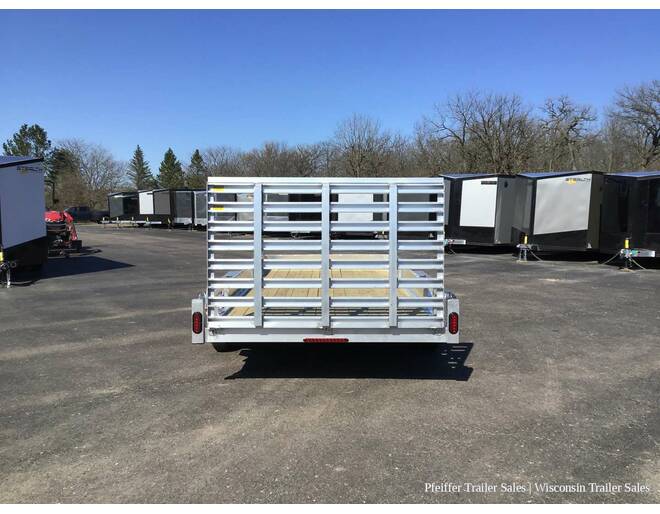 2024 7x16 7K Simplicity Open Aluminum Landscape w/ Removable ATV Ramps by Quality Steel & Aluminum Utility BP at Pfeiffer Trailer Sales STOCK# 44934 Photo 5