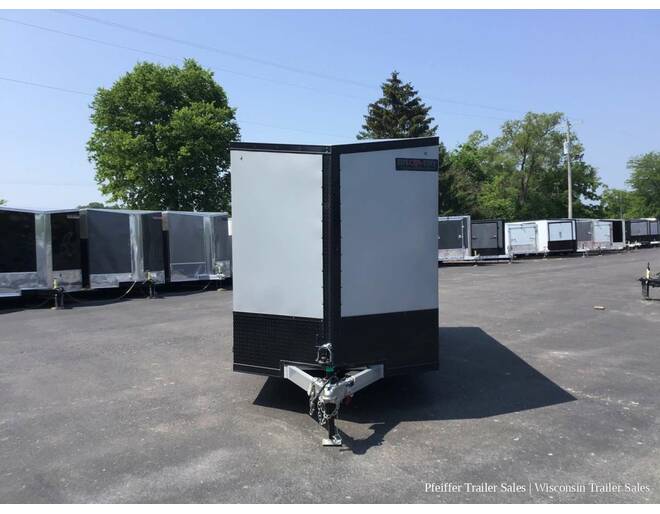 2023 $500 OFF! 7x16 Discovery Aluminum Endeavor w/ 7' Int. Height, Black Out Pkg (Silver/Black) Cargo Encl BP at Pfeiffer Trailer Sales STOCK# 18370 Exterior Photo
