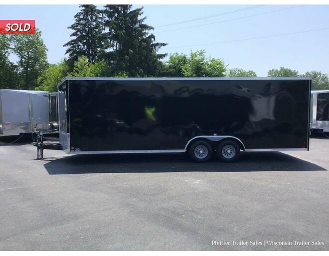 2024 $500 OFF! 8.5x24 10K Discovery Challenger Enclosed Car Hauler w/ 6'6 Interior Height (Black) Auto Encl BP at Pfeiffer Trailer Sales STOCK# 20739 Photo 3