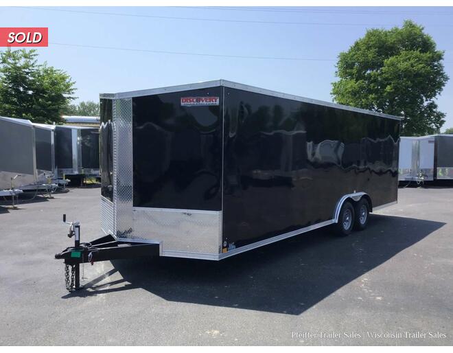 2024 $500 OFF! 8.5x24 10K Discovery Challenger Enclosed Car Hauler w/ 6'6 Interior Height (Black) Auto Encl BP at Pfeiffer Trailer Sales STOCK# 20739 Photo 2