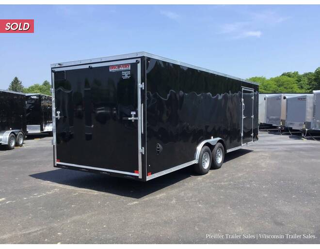 2024 $500 OFF! 8.5x24 10K Discovery Challenger Enclosed Car Hauler w/ 6'6 Interior Height (Black) Auto Encl BP at Pfeiffer Trailer Sales STOCK# 20739 Photo 6