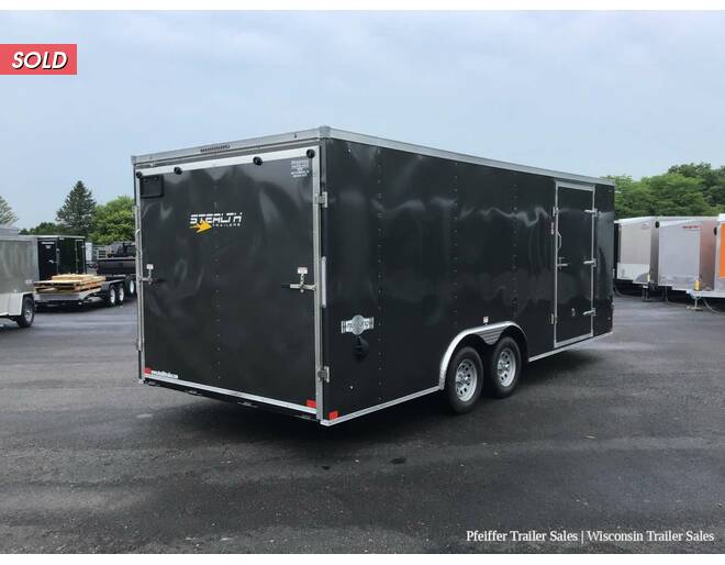 2024 8.5x20 7k Stealth Mustang Enclosed Car/UTV/Cargo Trailer w/ 6'6 Int. Height (Charcoal) Auto Encl BP at Pfeiffer Trailer Sales STOCK# 99511 Photo 6