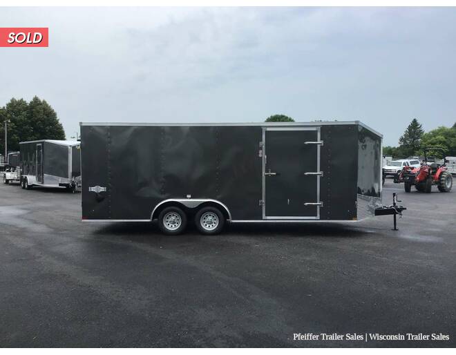 2024 8.5x20 7k Stealth Mustang Enclosed Car/UTV/Cargo Trailer w/ 6'6 Int. Height (Charcoal) Auto Encl BP at Pfeiffer Trailer Sales STOCK# 99511 Photo 9