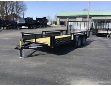 2024 7x16 7K Open Steel Utility/Landscape w/ Removable ATV Ramps by Quality Steel & Aluminum utility at Pfeiffer Trailer Sales STOCK# 41108