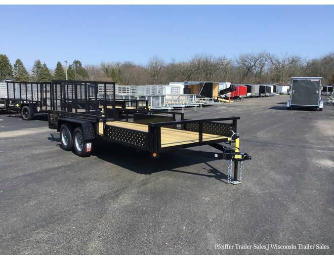 2024 7x16 7K Open Steel Utility/Landscape w/ Removable ATV Ramps by Quality Steel & Aluminum Utility BP at Pfeiffer Trailer Sales STOCK# 41108 Photo 6