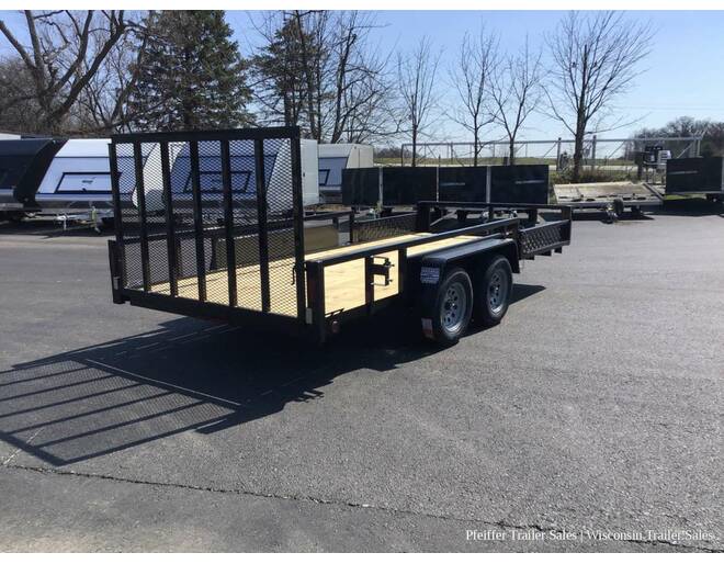 2024 7x16 7K Open Steel Utility/Landscape w/ Removable ATV Ramps by Quality Steel & Aluminum Utility BP at Pfeiffer Trailer Sales STOCK# 41108 Photo 5