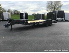 2023 7x22 20k Rice Trailers Pro Max HD Flatbed w/ Gray Color Option Promo utilityflatbed at Pfeiffer Trailer Sales STOCK# 49765