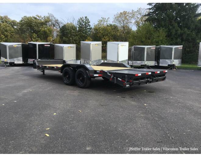 2023 7x22 20k Rice Trailers Pro Max HD Flatbed w/ Gray Color Option Promo Flatbed BP at Pfeiffer Trailer Sales STOCK# 49765 Photo 4