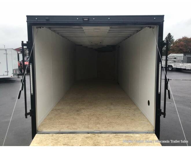 2024 7x25 Discovery Aero-Lite SE 3 Place Snowmobile Trailer - 6' Int. Height (Black) Snowmobile Trailer at Pfeiffer Trailer Sales STOCK# 21735 Photo 10