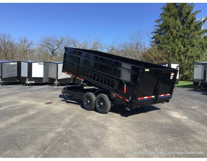2024 7x16 14K Dump and Go Dump Trailer w/ Sidewall Extension by Quality Steel & Aluminum Dump at Pfeiffer Trailer Sales STOCK# 47780 Photo 11