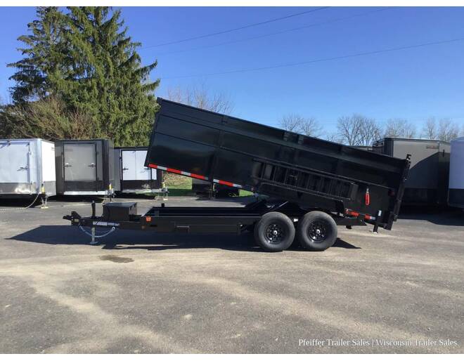 2024 7x16 14K Dump and Go Dump Trailer w/ Sidewall Extension by Quality Steel & Aluminum Dump at Pfeiffer Trailer Sales STOCK# 47780 Photo 10