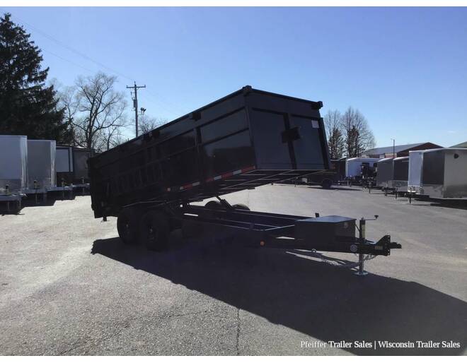 2024 7x16 14K Dump and Go Dump Trailer w/ Sidewall Extension by Quality Steel & Aluminum Dump at Pfeiffer Trailer Sales STOCK# 47780 Photo 15