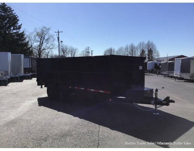 2024 7x16 14K Dump and Go Dump Trailer w/ Sidewall Extension by Quality Steel & Aluminum Dump at Pfeiffer Trailer Sales STOCK# 47780 Photo 16